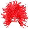Celanisai Maschera mezzo viso da donna, maschere per carnevale, maschere da uomo, maschera a forma di piuma, supporto per maschera a mezza faccia, accessorio per feste, maschera veneziana, carnevale