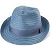 LADYBRO Cappello in paglia da uomo, cappello estivo in paglia Fedoras, cappello da sole, da viaggio, spiaggia, panama