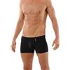 ALBERT KREUZ Boxer Aderenti da Uomo in Micromodal Elasticizzato, leggerissimo e Traspirante, Color Nero L