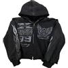 OANTGM Felpa con cappuccio con zip Grunge Giacche Streetwear Y2k Unisex Emo Vintage 2000 Capispalla Overwear Graphic Hoodies Star Rapper