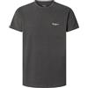 Pepe Jeans T-Shirt da Uomo Originale Basic 3N, Grigio (Grigio Scuro mélange), L, Grigio (Grigio Scuro Marl), L