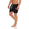 Gennadi Hoppe - Pantaloncini da Bagno Corti per Uomo, Costume da Nuoto, Costume da Bagno, Schwarz (Black), 3XL