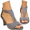 Lggwunsi tacchi donna, Sandali Donna Estive con Tacco Alluce Valgo Scarpe con Tacchi Alti Comode Eleganti Scarpe Aperte Cerimonia Sandalo Matrimonio Pianta Larga Scarpa da Ballo, 37