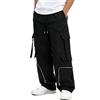 Generisch Pantaloni cargo da uomo in cotone softshell, per attività all'aria aperta, impermeabili, antivento, traspiranti, leggeri, elasticizzati, per il tempo libero, per il campeggio, per la vita quotidiana