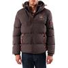 Geographical Norway Verveine Men - Giacca Invernale Autunnale Uomo - Fodera Calda Per Cappotto - Giacca Vento A Maniche Lunghe - Abito Ideale Per Uomini Casual (Grigio scuro L)