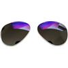 Polarlens Lenti polarizzate di ricambio per RayBan Aviator RB 3026 62 mm, compatibili con occhiali da sole Ray Ban Aviator RB3026 da 62 mm, Nero , Taglia unica