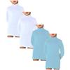 BIMBISSIMI 1 Set da 4 lupetti Bambino/Bambina in Caldo Cotone da 3 a 16 Anni.