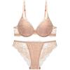 Sencylife Reggiseni Sexy per Le Donne in Pizzo Push-up Imbottito con Ferretto per Sollevare Il Supporto Quotidiano, Nude, 2A
