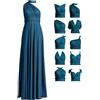 72styles Abito Cerimonia Donna Vestito Elegante Infinity Damigella d'Onore | Multiway Vestiti con Bandeau,Wedding Guest Dress Abiti Lungo