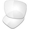 Saucer Lenti di ricambio di alta qualità compatibili con occhiali da sole Ray-Ban Justin RB4165 da 54 mm, Hd Clear Non Polarizzato, Taglia unica