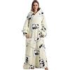 Shamdon Home Collection Coperta con Cappuccio Oversize per Donne Uomini Adulti - Extra Lunga Calda e Morbida Coperta Indossabile con Cappuccio Felpa, Regali per Natale Compleanno, L-XXL Plus Extra