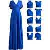 72styles Abito Cerimonia Donna Vestito Elegante Infinity Damigella d'Onore | Multiway Vestiti con Bandeau,Wedding Guest Dress Abiti Lungo