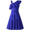 Arshiner Ragazze Abito Una Spalla Bambini Estivo Festa Abiti Papillon Casual Vestito Senza Maniche Abiti per Ragazze 5-14 Anni