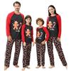 DDKJ Pigiama Natale Famiglia Set, Pigiami Natalizi per Tutta la Famiglia, Pigiama Natalizio Coordinati Manica Lungo, 2 Pezzi Pigiami di Natale lui e lei per Coppia Donna Uomo Bambino Bambina Mamma Papà