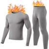 gagli Set di Biancheria Intima Termica da Uomo a Pantalone Lungo con Fodera in Pile e Strato di Base Caldo Top & Bottom per Il Tempo Freddo