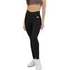FGM04 Leggings Onyx Soft Push-Up, 100% Made in Italy (XS-S, Nero)