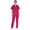 T.H. Service Divisa Sanitaria Scollo a V Senza Taglio Unisex | Medico, Infermiere, OSS