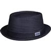 Stetson Cappello Sustainable Denim Pork Pie Uomo - Made in Italy Cotone Jeans da Sole con Fodera, Fodera Estate Primavera/Estate - XL (60-61 cm) Denim