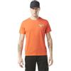 Von Dutch Maglietta da uomo Eye, maglietta da uomo, 100% cotone, arancione, M