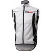 BIOTEX Gilet X-Light Unisex, Tessuto Ultraleggero Anti-Vento, Rete Posteriore Traspirante, Bianco, S