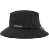 TOP-EX Cappello da pescatore da uomo, traspirante, protezione UV, cappello da sole da donna, estivo, per attività all'aria aperta, con tesa larga, pieghevole, 95553_nero, Medium-Large