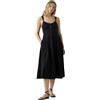 Levi's Donna Abito Midi Ravina con Chiusura con Bottoni, Linea a Trapezio, Nero (Anthracite Night), XS
