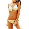 Lovelegis Costume da Mare Donna - Due Pezzi - Bikini - Paillettes - Idea Regalo Compleanno