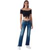 LTB Jeans da donna Valerie Bootcut Fit Jeans Denim Stretch Pantaloni Pantaloni in vita profonda Basic cotone blu w24 w25 w26 w27 w28 w29 w30 w31 w32 w33 w34