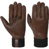 Hestra Guanti in Pelle Fredrik Uomo - a dita con fodera autunno/inverno Inverno - 9 HS marrone scuro