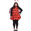 PINTUTU Costume Coccinella, Costumi Carnevale Coccinella per Adulti con Ali, Cerchietto, Vestiti di Carnevale per Halloween Carnevale Travestimento per Donne, Feste, Cosplay Larp