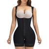 YIANNA Body Snellente Contenitivo Donna con Acciaio Stecche Pancera Modellante Guaina Contenitiva Shapewear Fajas Colombianas Bodysuit Nero 3XL 7306