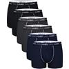 Liabel Boxer da Uomo Art.108, Pacco da 6. Multicolore M