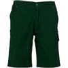 Siry Work Bermuda Uomo Cargo da Lavoro in Cotone e Elastan, Leggero, Elasticizzato, Resistente all'Usura, Cuciture Triplo ago, Taschino Porta Monete e Porta Metro
