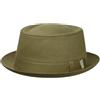 Stetson Pork Pie Cappello in Cotone unicolore Prodotto in Italia Unisex Primavera Estate