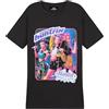 KPop Demon Hunters Ufficiale Huntrix Maglietta Bambina e Adolescenti, Morbido Traspirante Girocollo T-Shirt, Cool Regalo Ragazza (5-6 Anni, Nero Huntrix)
