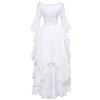 Generico Abito vittoriano costume rinascimentale donna gotico abito da sposa medievale