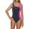 sesto senso Costume da Bagno Ragazza Sportivo Costume Intero Opaco Bimba Grafite e Rosa 164 BW690 Graphite Pink