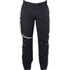Generico Pantaloni da Lavoro Uomo con Tessuto Elasticizzato Modello Brennero Medium James And Ross Collection (IT, Testo, XL, Regular, Regular, Nero)