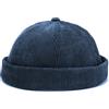 VIAUMBR Berretto docker cappello, cappello da pescatore, uomo e donna, 40 blu scuro, 56/60 cm