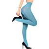 sofsy Collant Donna Blu laguna Curvy Plus Size XL - Super Elasticizzati e Comodi | Leggeri e Traspiranti per la Primavera e l'Estate | Made in Italy