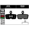 GALFERE | Pastiglie Freno STANDARD Compatibili Avid-Sram FD455G1053 - Pastiglie freno compatibili con Avid. Questo set di pastiglie Galfer è compatibile con i freni Avid Code R e Code.