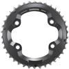 SHIMANO | Piatto DEORE XT M8000 2x11v - La corona Shimano XT FC-8000 è adatta per le guarnitura Deore XT 2x11 e FC-M8000. È realizzato in carbonio con composito metallico che offre prestazioni di