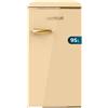 Cecotec Mini Frigorifero Retro 1 Anta Bolero Coolmarket TT Origin 95 Beige E. Mini Frigorifero Retro Beige, 89,3 cm di altezza e 48
