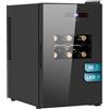 Cecotec Bolero GrandSommelier 1550 CoolCrystal Cantinetta per Vini. Cantinetta per 15 bottiglie, temperatura regolabile da 5 a 18ºC.
