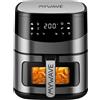 MYWAVE Friggitrice ad aria MyWave MWFRE-65V 6,5L - 8 funzioni + conservazione del calore