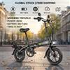 SAMEBIKE YINYU14-II E-bike pieghevole per adulti 350W Motore 36V7.8Ah Batteria Bicicletta elettrica Pneumatici per pendolari in città da 14 pollici Bici elettrica