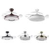 FABRILAMP Ventilatore DC Dani 59W 6980lm COLORI ASSORTITI 4 pale 6 velocità 91D-107D 3000-4000-6000K Telecomando+Regolazione Intensità+Memoria+Timer 24 Incl. telecomando e due tijas da 12,5 e 25 cm