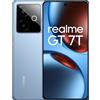 NONE Telefono - realme GT 7T 5G Smartphone 12GB+256GB | 12GB+512GB, MediaTek Dimensity 8400-Max, Batteria Titan 7000mAh + Ricarica Rapida 120W, Fotocamera IMX896 con AI Travel Snap, Raffreddamento