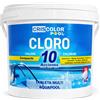 NONE Cloro 5 e 10 Actions Plus - Compresse multifunzione per piscine