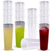 NONE Bicchieri riutilizzabili in tubo di plastica trasparente da 300 ml Forti e durevoli Qualità premium 25u, 50u, 100 unità tra cui scegliere Prezzi diversi Senza BPA, riciclabili, per feste, eventi e